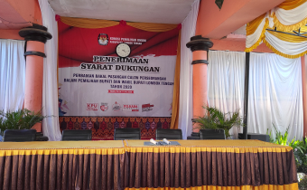 Dua Bapaslon Perseorangan Serahkan Syarat Dukungan Perbaikan Pada Batas Waktu Terkahir