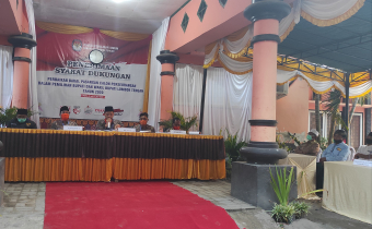 Penyerahan Berita Acara Dukungan Hasil Perbaikan Bapaslon Perseorangan