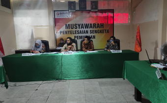 Sidang Mediasi Bapaslon Amin - Farhan Dengan KPU Lombok Tengah