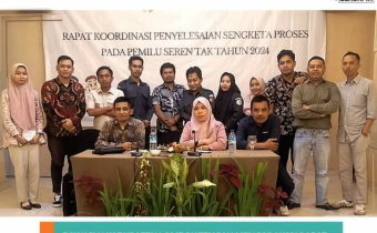 Bawaslu Gelar Rakor Penyelesaian Sengketa Pemilu