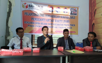 Lantik PAW PKD, Ketua Bawaslu Lombok Tengah: Hati-hati Menggunakan Medsos
