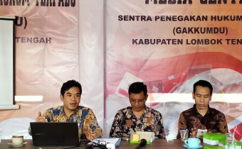 Antisipasi Kerawanan Kampanye, Bawaslu Lombok Tengah Adakan Rakor Bersama Forkopimda