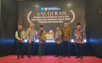 Bawaslu Lombok Tengah Raih Predikat PPID Informatif" Dari Komisi Informasi NTB"