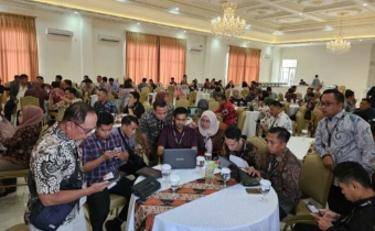 Anggota Bawaslu Lombok Tengah Hadiri Konsolnas Tahapan Logistik