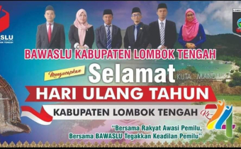 Dirgahayu Kabupaten Lombok Tengah