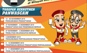 Pengumuman Rekrutmen Panwaslu Kecamatan Se-Kabupaten Lombok Tengah