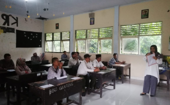 Bawaslu Kab. Lombok Tengah melakukan pengawasan tes tulis Rekrutmen calon PPK Se-kabupaten Lombok Tengah