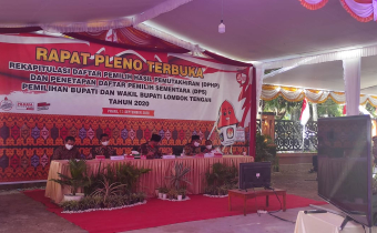 Pleno Lanjutan Penetapan Daftar Pemilih Sementara (DPS)