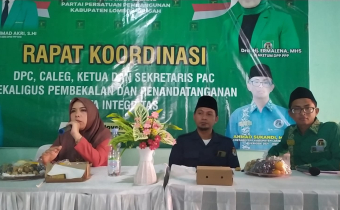 Baiq Husnawaty Beri Pembekalan Kepada Caleg PPP Jelang Hadapi Masa Kampanye