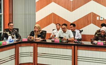 Jelang Pemungutan Suara, Bawaslu Lombok Tengah Hadiri Rapat Bersama Forkopimda
