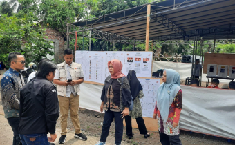 Bawaslu Lombok Tengah Ikut Awasi PSU Pemilu 2024 di dua TPS