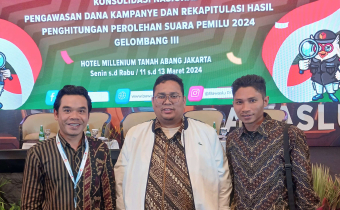 Bahas Evaluasi Pengawasan Pemilu 2024, Bawaslu Lombok Tengah Hadiri Konsolnas