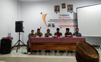 Usman Faesal Beri Arahan Kepada Saksi Parpol