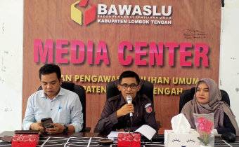 Bawaslu Lombok Tengah Gelar Rapat Koordinasi Pengawasan Penyusunan DPTb dan DPK Pemilu 2024 Bersama KPU dan Panwascam