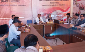 Rapat Teknis Satu Data Hasil Pengawasan Tingkat Kecamatan, Rabu (11/09).