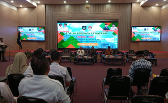 Bawaslu Lombok Tengah Hadiri Diskusi Forum Perangkat Daerah