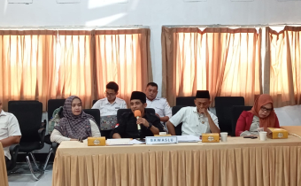 Bawaslu Lombok Tengah Awasi Langsung Rapat Pleno Pemutakhiran Daftar Pemilih Berkelanjutan