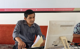 Hadiri Rapat Evaluasi, Bawaslu Lombok Tengah Paparkan Hasil Pengawasan Pleno PDPB