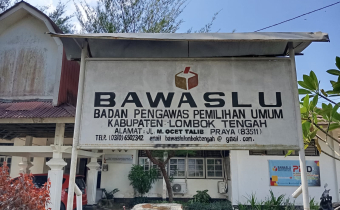 Kantor Bawaslu Kabupaten Lombok Tengah