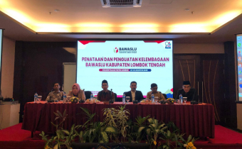 Perkuat Internal Kelembagaan, Bawaslu Lombok Tengah Gelar Rapat Koordinasi Bersama Stakeholder