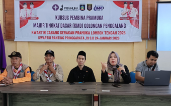 Bawaslu Lombok Tengah Perkuat Pengawasan Partisipatif Lewat Sosialisasi dan Pengenalan Saka Adhyasta Pemilu